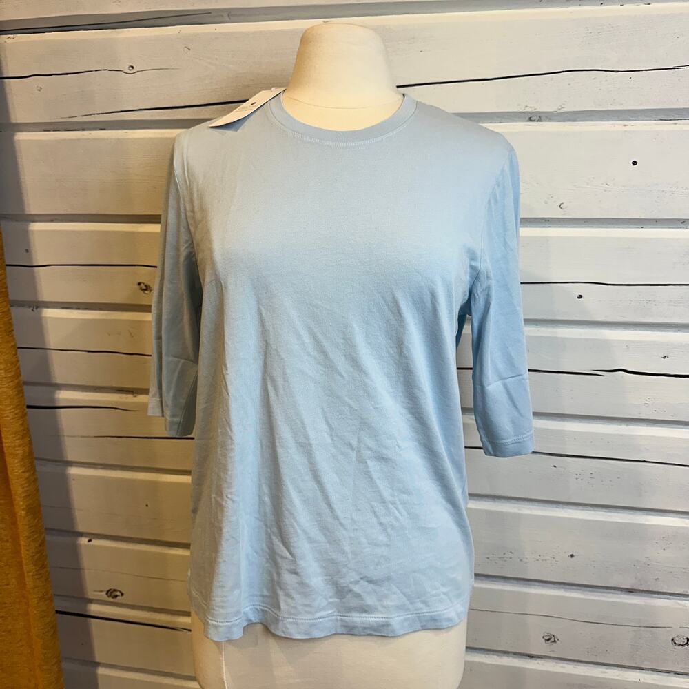 The Classic T-Shirt Company 3/4 Sleeve Crew Neck Tee